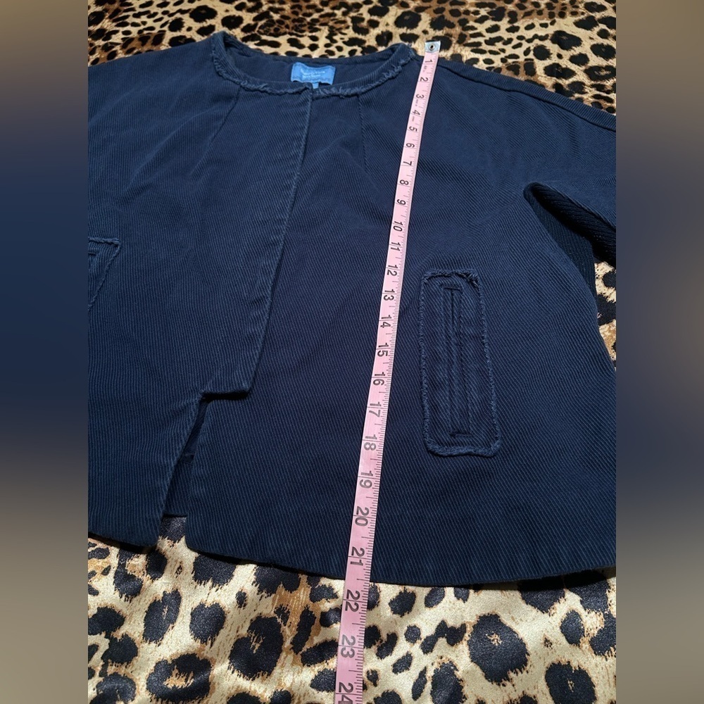 Simply Vera Vera Wang Cropped 3/4 Sleeve Jacket - Picture 5 of 6